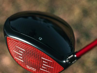 Close up of sports equipment texture and metallic details.